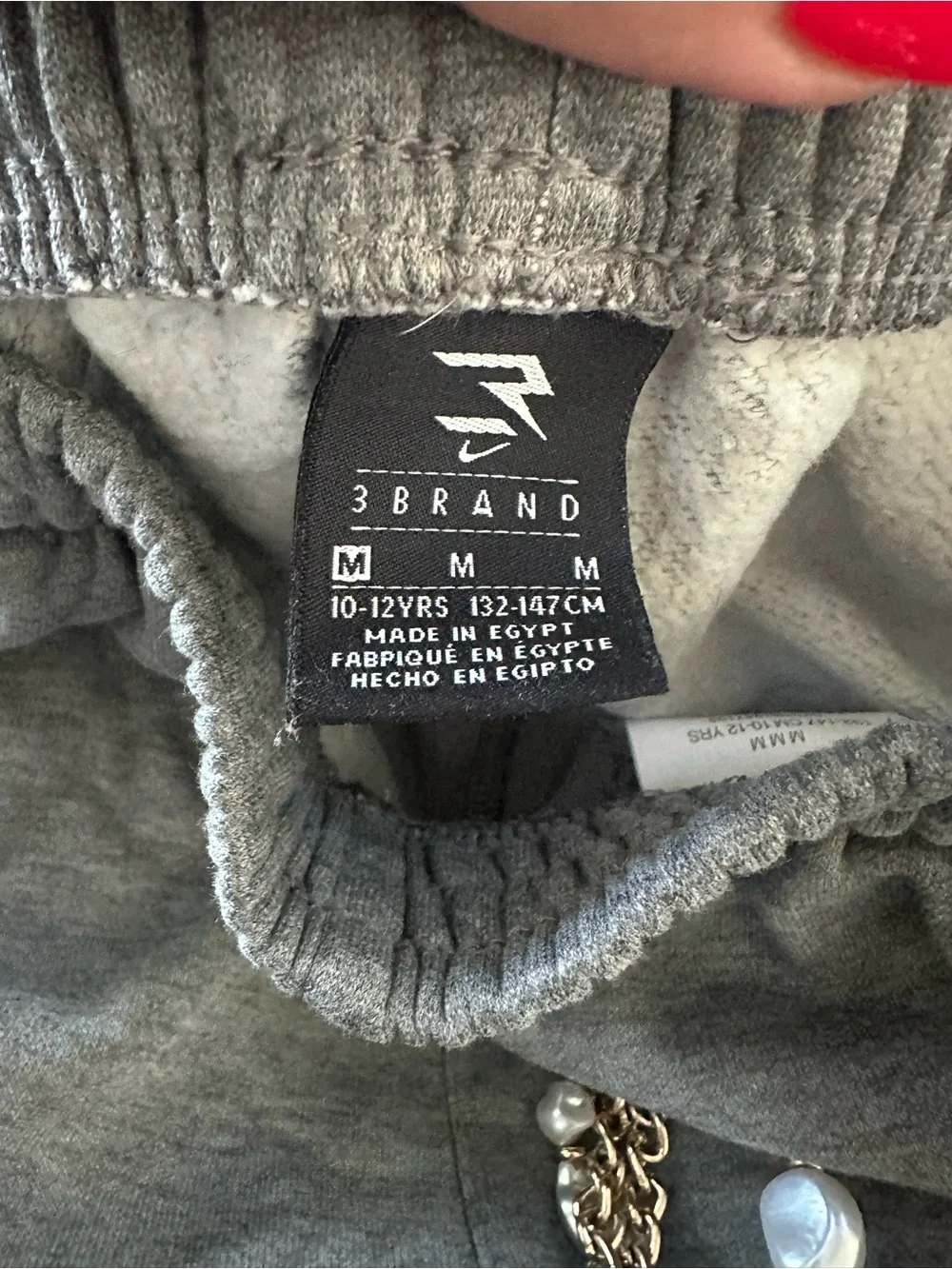 Nike Sweatpants Joggers, Grey Size Youth Medium